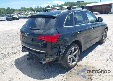 2017 Audi Q5 3.0T Premium Plus from USA, damaged, VIN WA1D7AFP8HA008967
